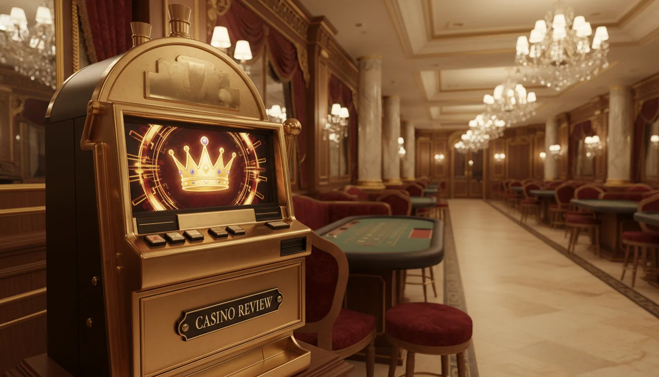 Exciting slot machine game in action
